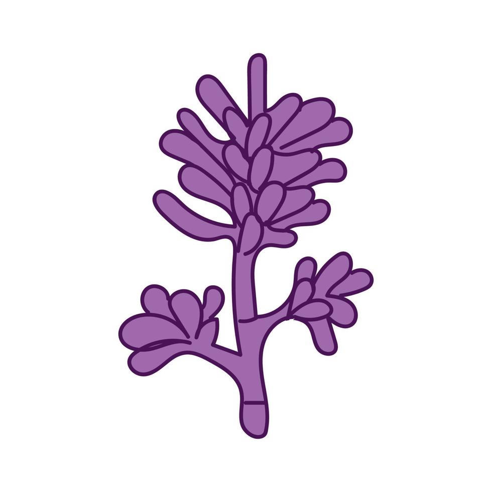 schattig natuur blad illustratie vector elementen ontwerp