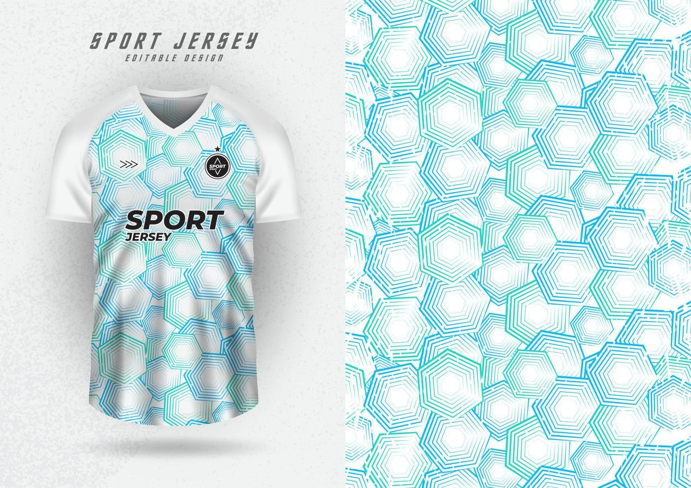 achtergrondmodel voor sporttruien, truien, hardlooptruien, overlappende cirkels. voor sublimatie vector