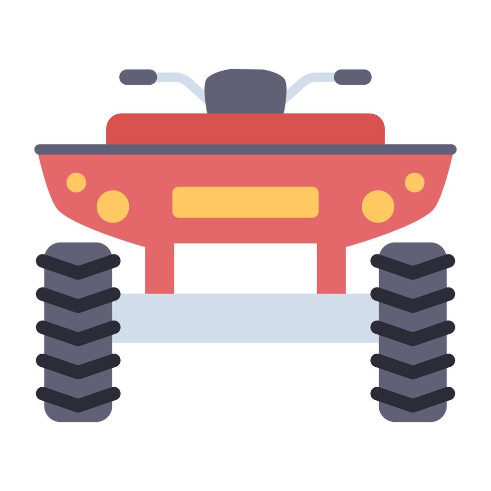 platte ontwerp icoon van voertuig vector