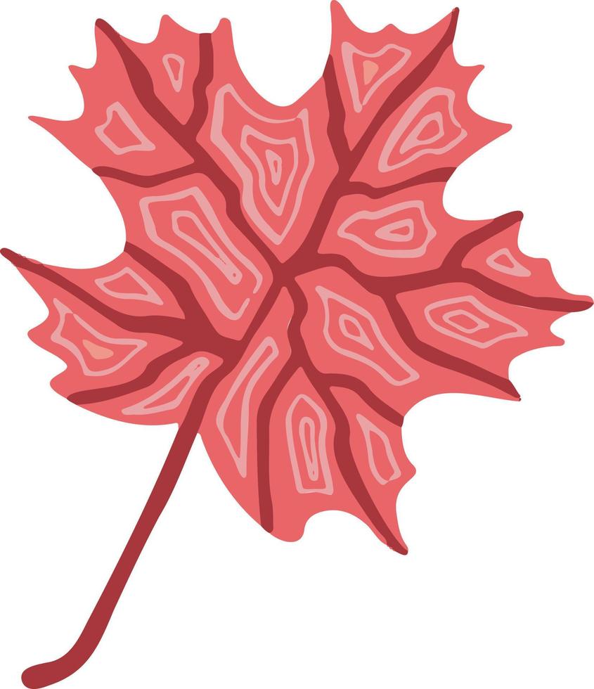 blad plant boom kleurrijke tekening illustratie symbool vector
