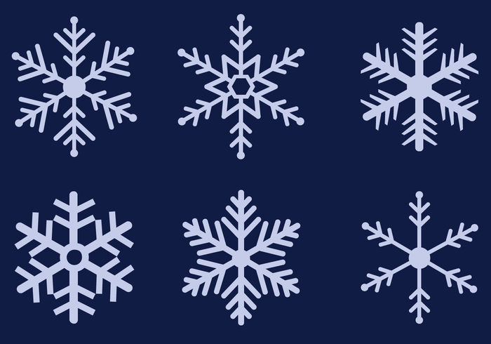 Gratis Sneeuwvlokken Vector