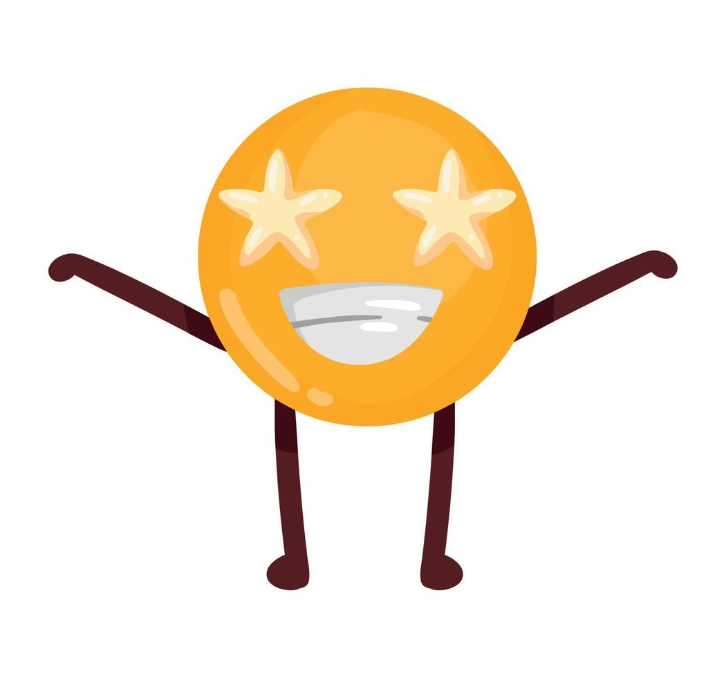 gelukkige emoji vieren vector