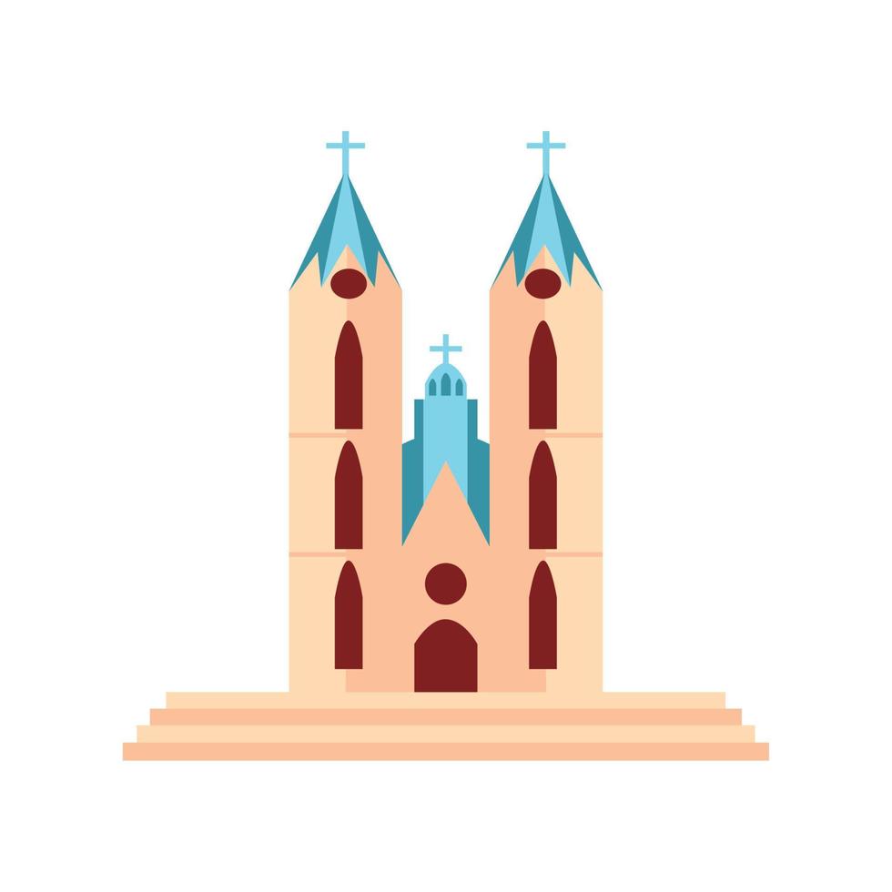 katholieke kerk icoon vector