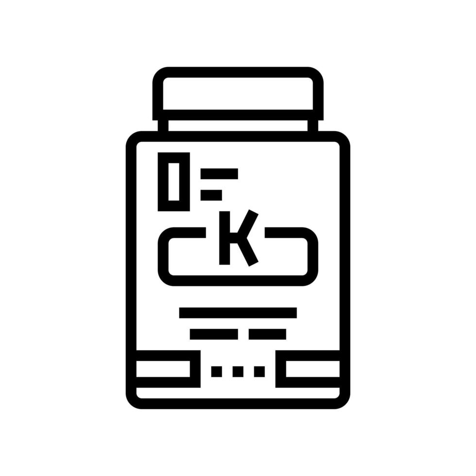 masker keratine verpakking lijn pictogram vectorillustratie vector