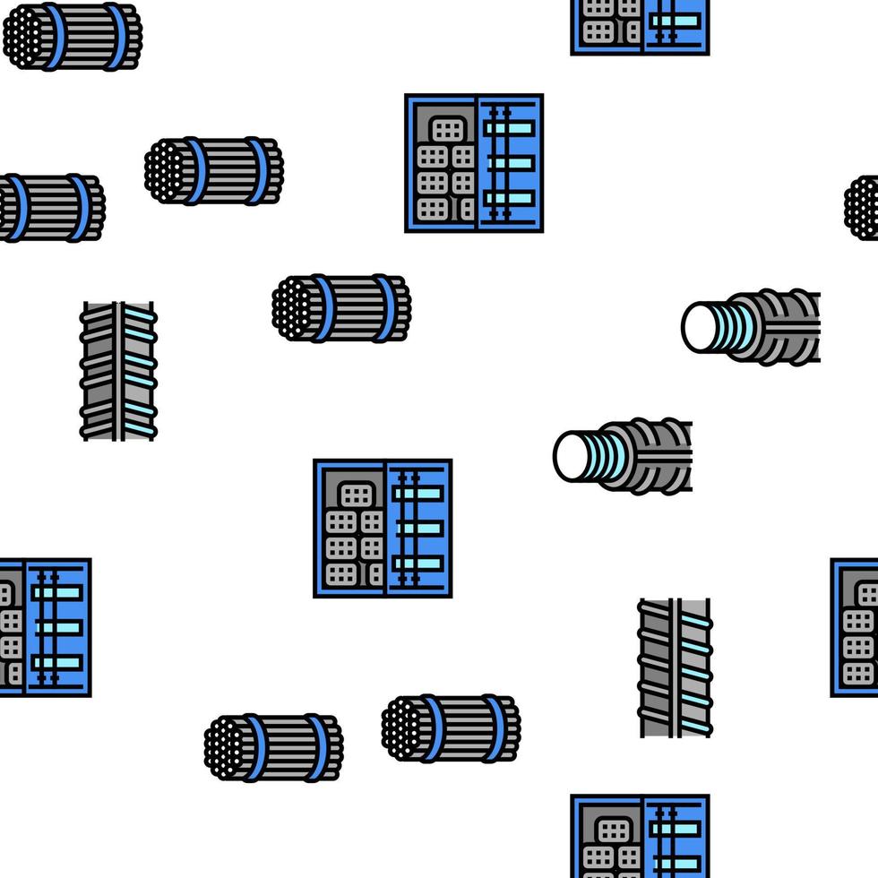 wapening constructie vector naadloos patroon