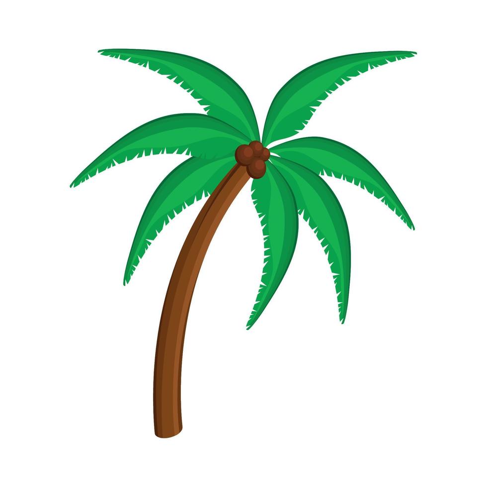 boom tropische palm vector