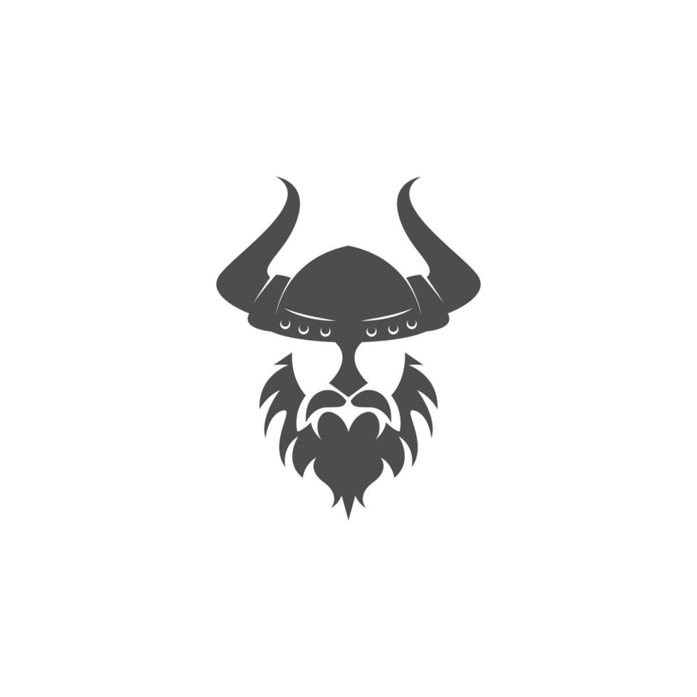 viking pictogram logo ontwerp vector