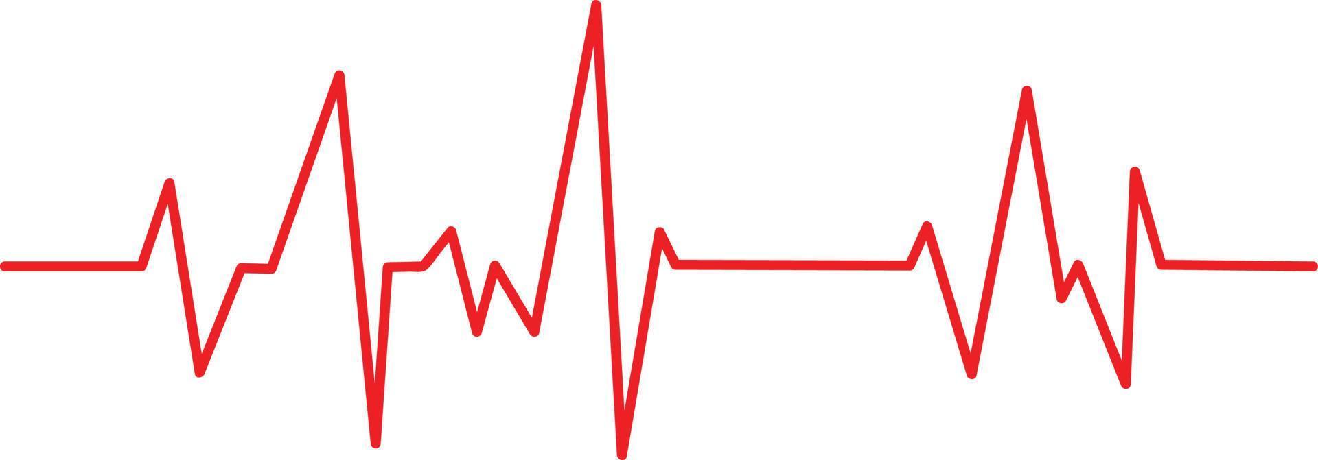kunst ontwerp gezondheid medische hartslag pols vector