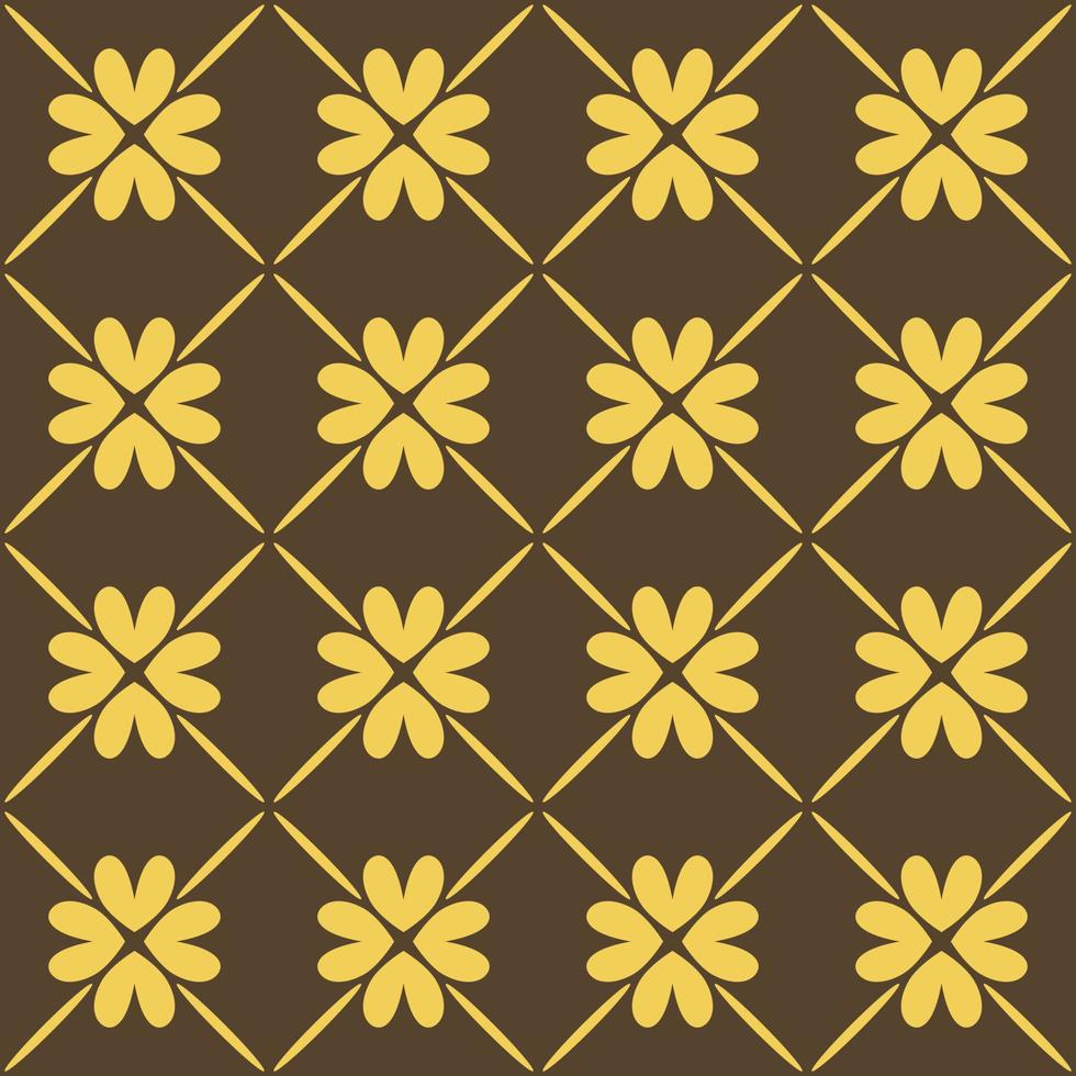 monochroom geometrisch boho bloemenstofpatroon vector