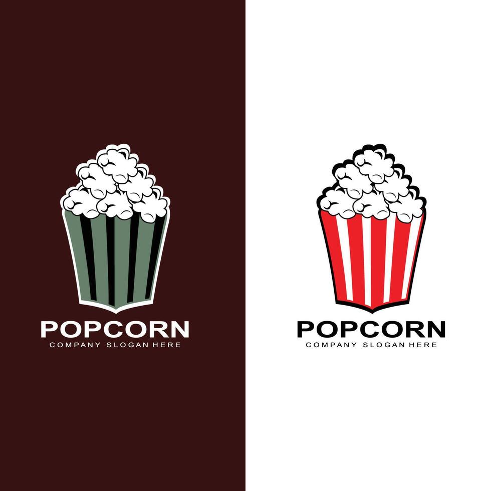 pop corn logo pictogram vector, ontploffen, bioscoop snacks, concept illustratie vector