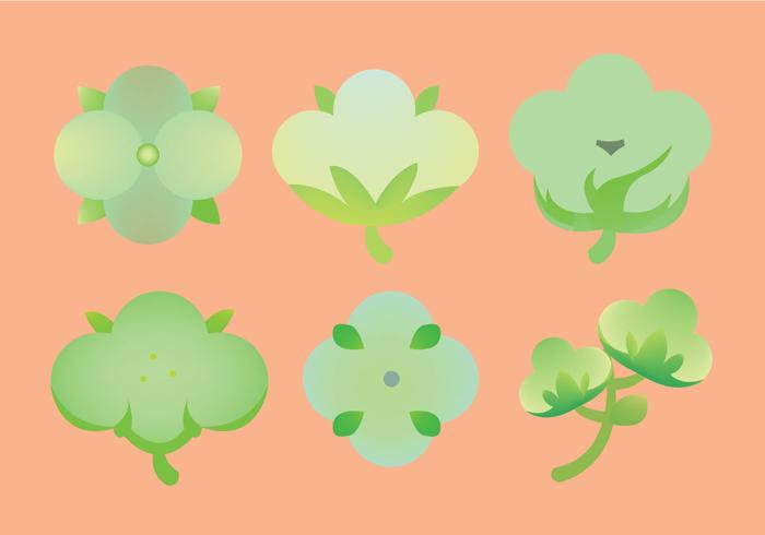 Gratis Katoen Plant Icon Vector