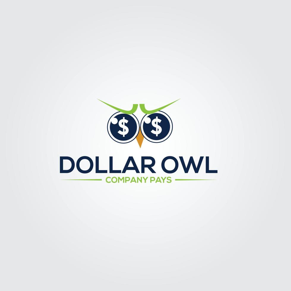 dollar uil bedrijf betaalt logo vector