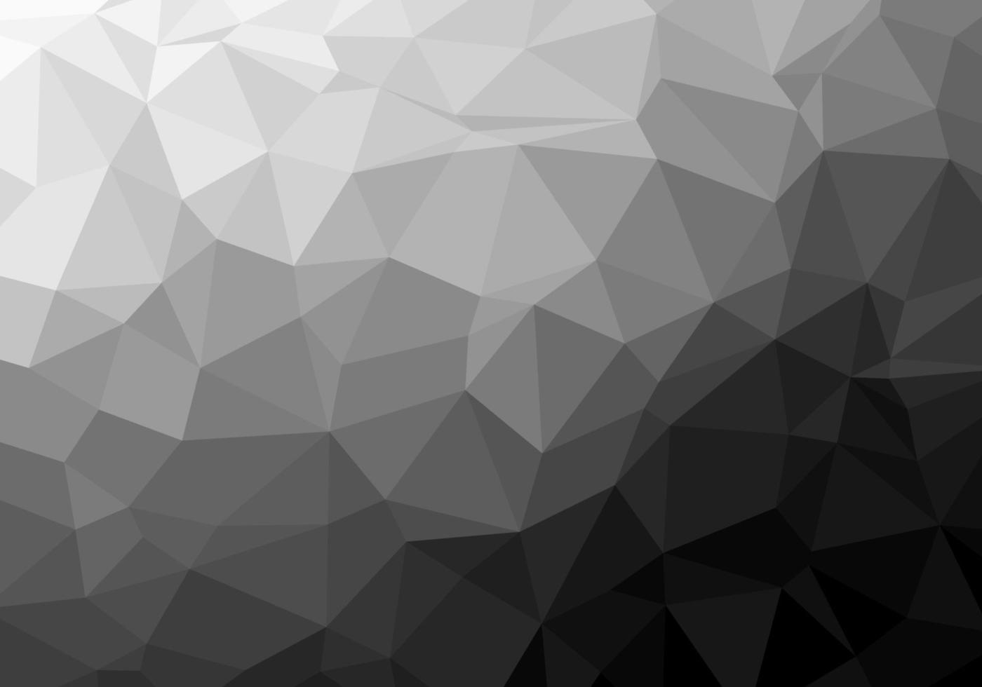 achtergrond patroon wit grijs zwart geometrisch laag polygoon vector