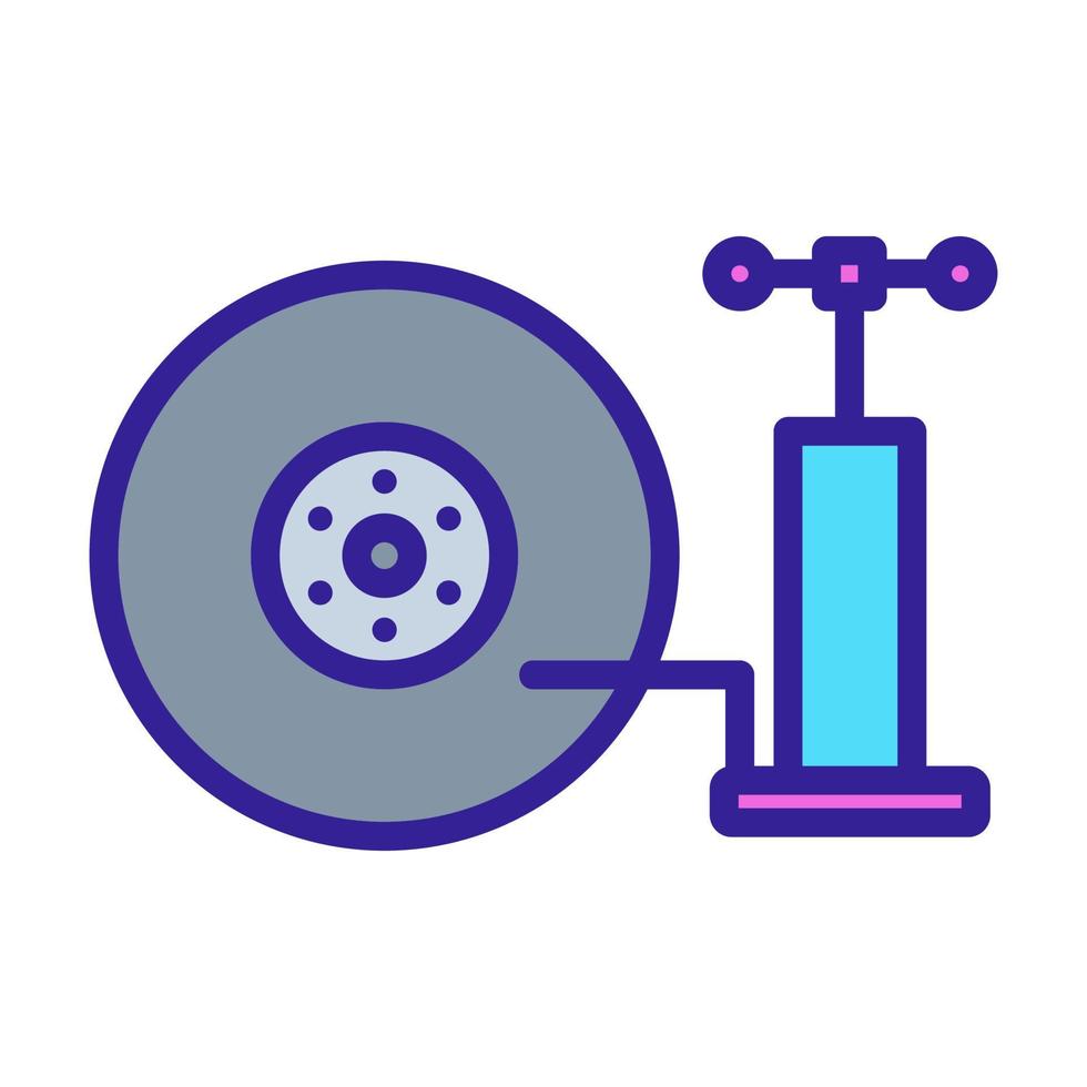 band pictogram vector. geïsoleerde contour symbool illustratie vector