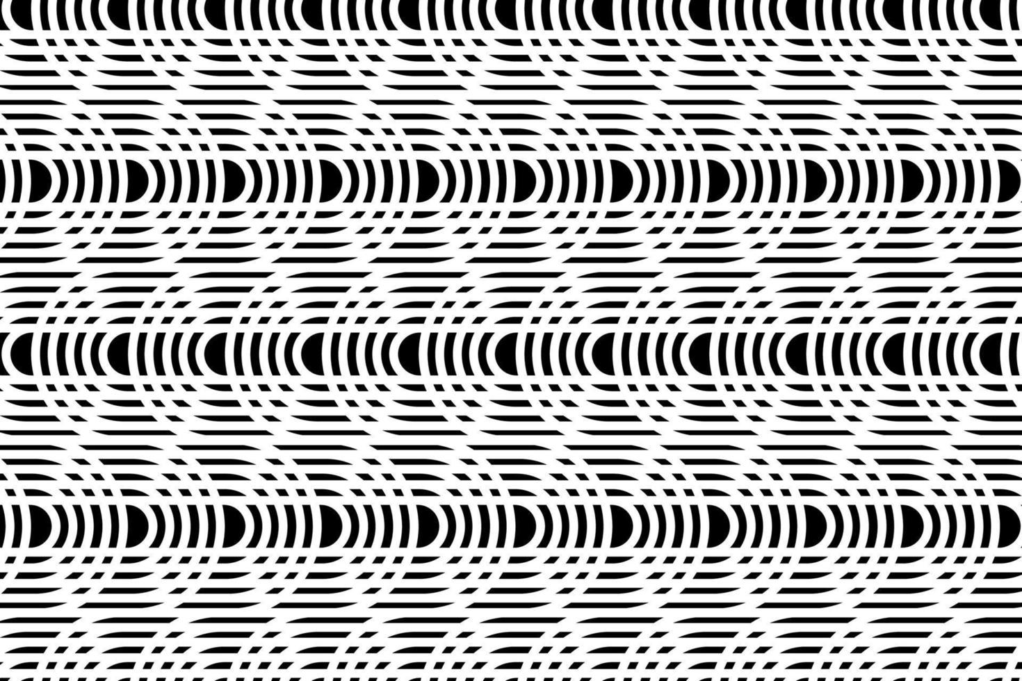 herhalende sierlijke patroon, tegel, cirkels, golvende naadloze patroon achtergrond. vector