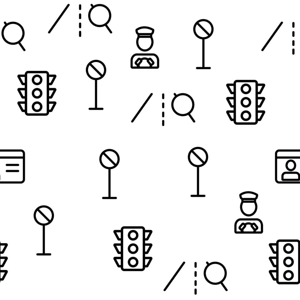 stuurprogramma vector naadloos patroon