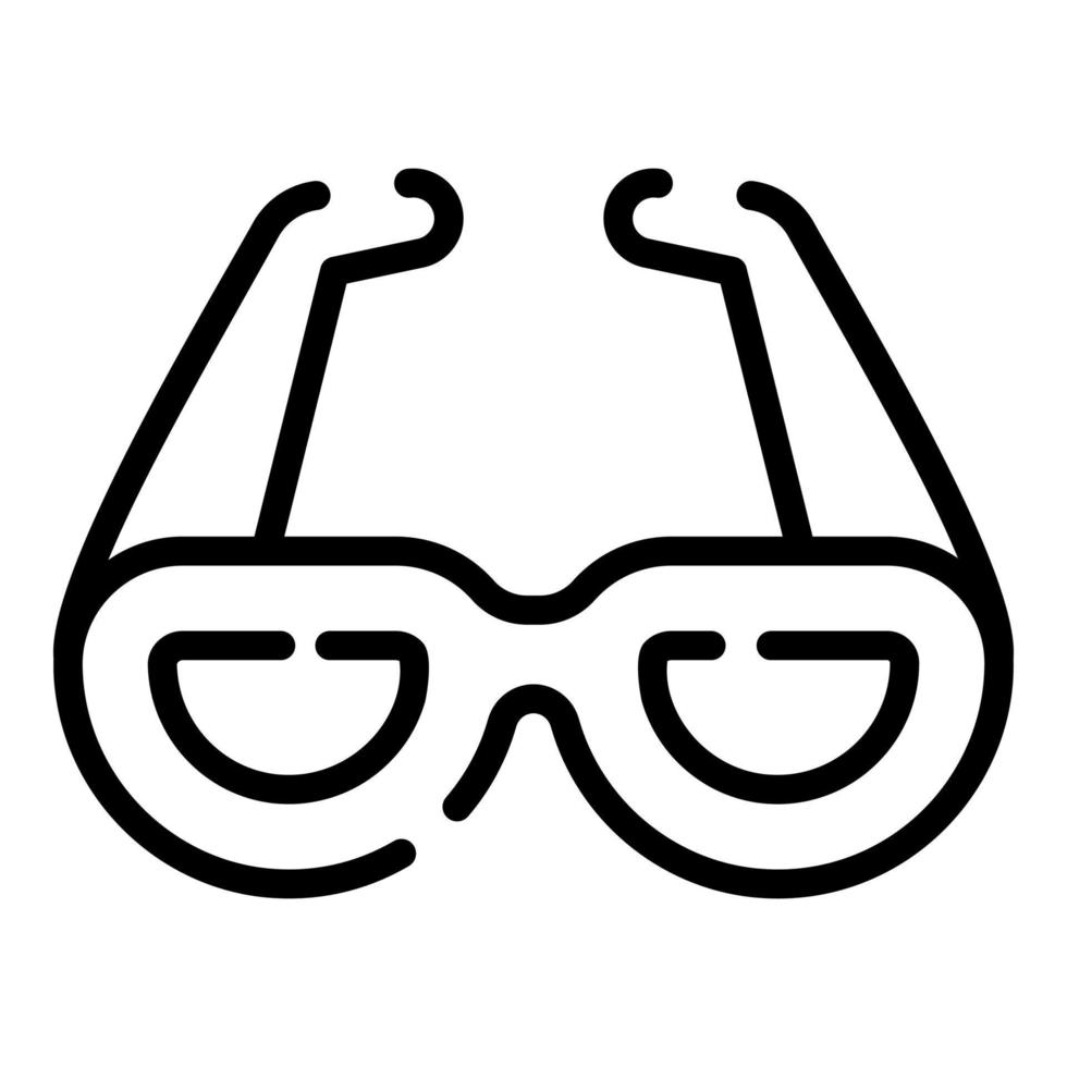 bril, zonnebril pictogram, vector design usa onafhankelijkheidsdag icoon.