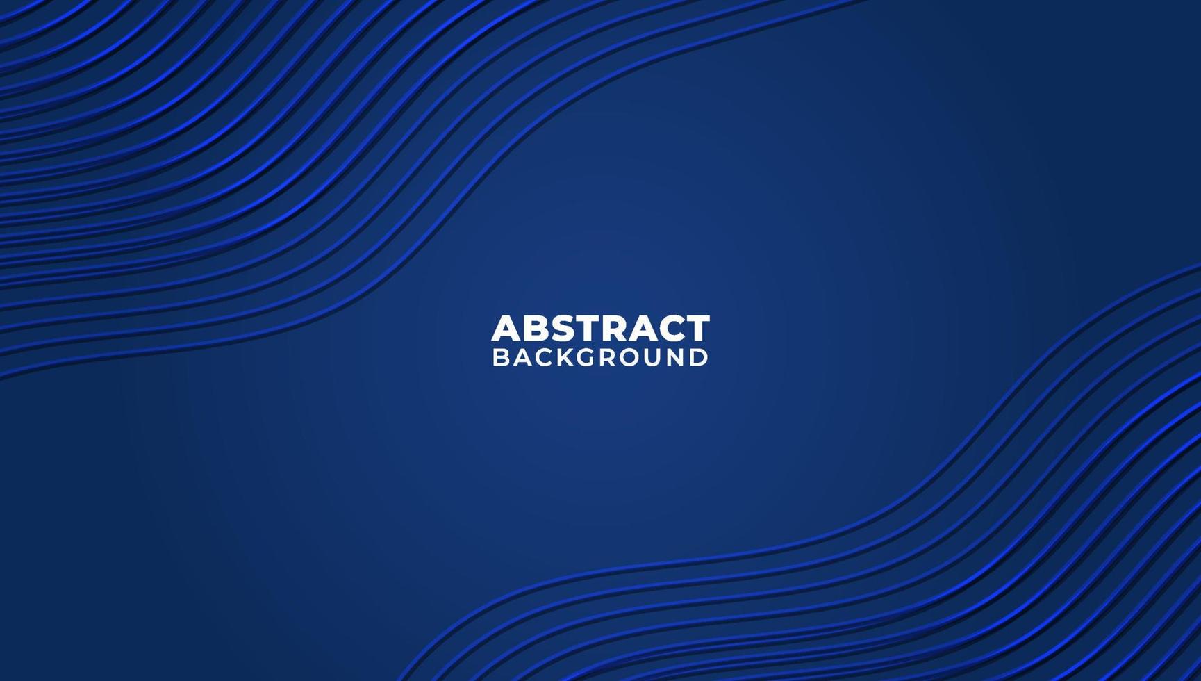 moderne toekomstige abstracte golvende geometrische blauwe kleur achtergrond met overlay effect ontwerp vectorillustratie vector