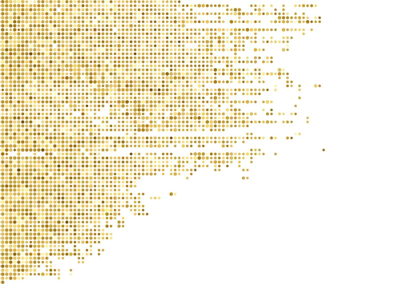 abstracte gouden stip vervaagde patroon achtergrond vector