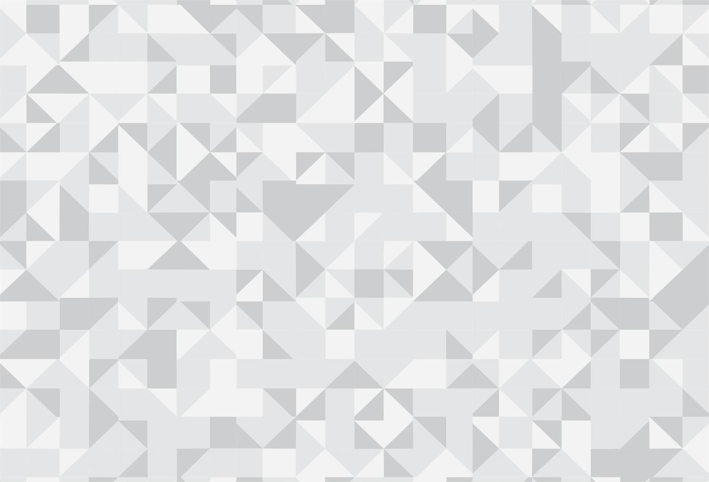 abstracte grijze driehoek mozaïek patroon achtergrond vector