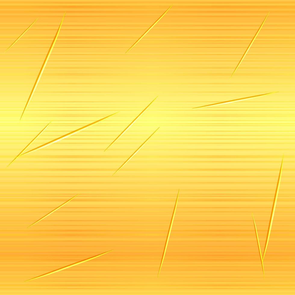 naadloze oude gouden metaal of ijzer getextureerde achtergrond. vectorillustratie van een metalen patroon met scheuren. vector