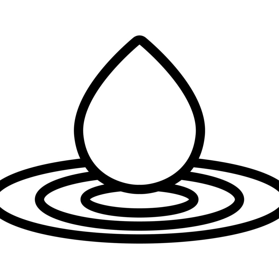 spatwater pictogram vector. geïsoleerde contour symbool illustratie vector