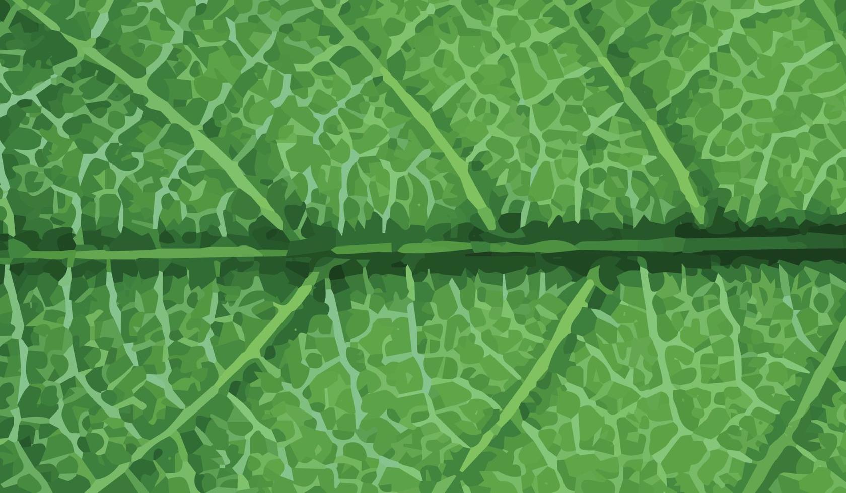 close-up blad textuur detail vector achtergrond, groen blad textuur behang