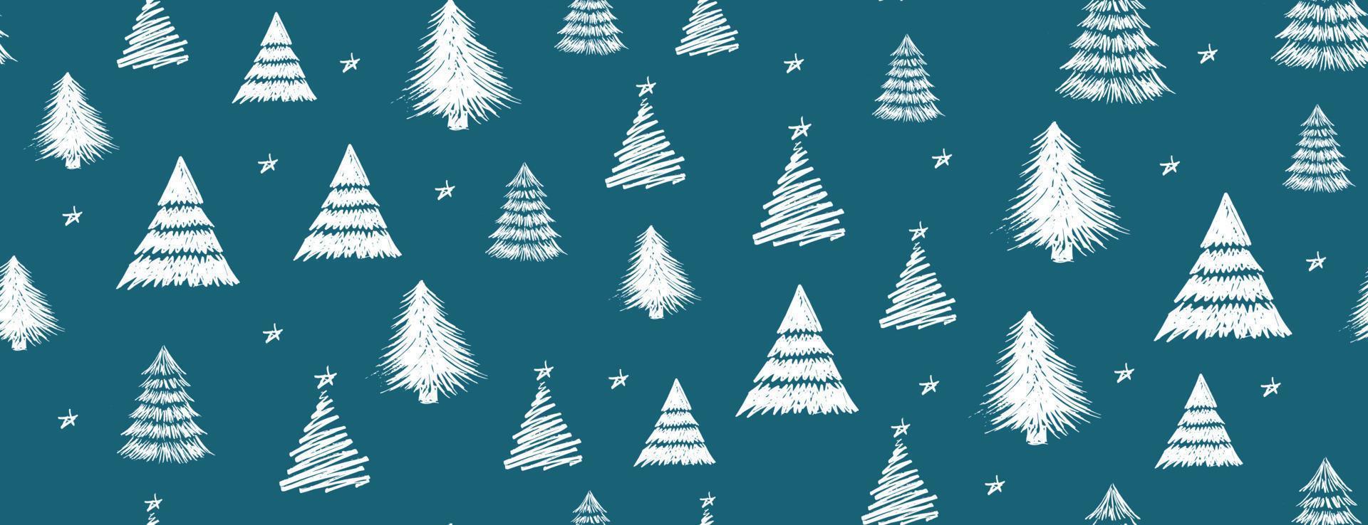 kerstboom ontwerp, vector set.