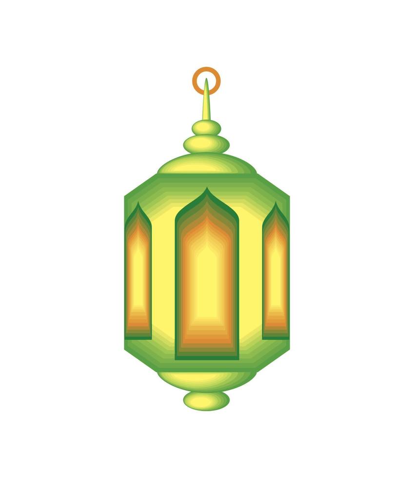 lantaarn ornament icoon vector