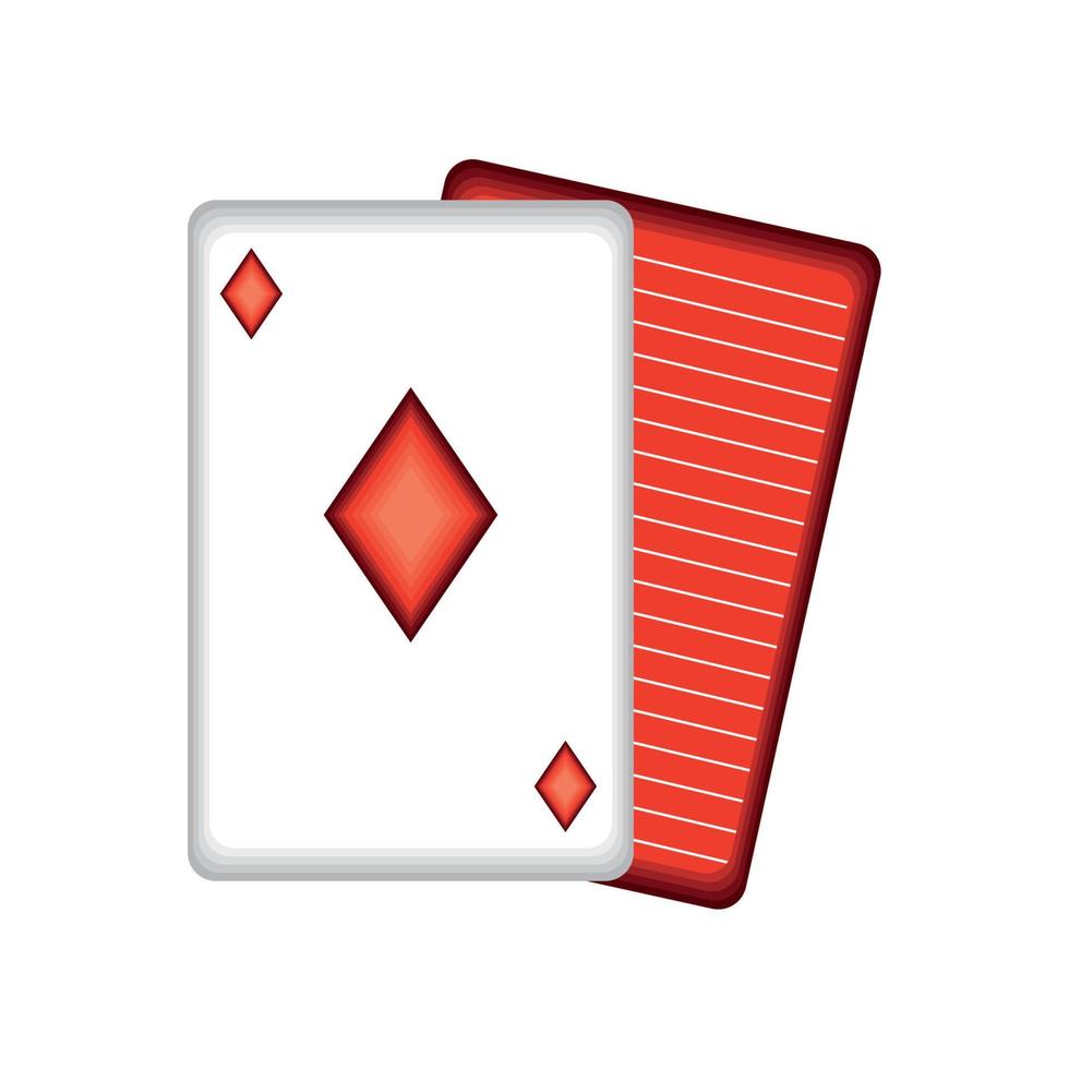 deck kaarten icoon vector