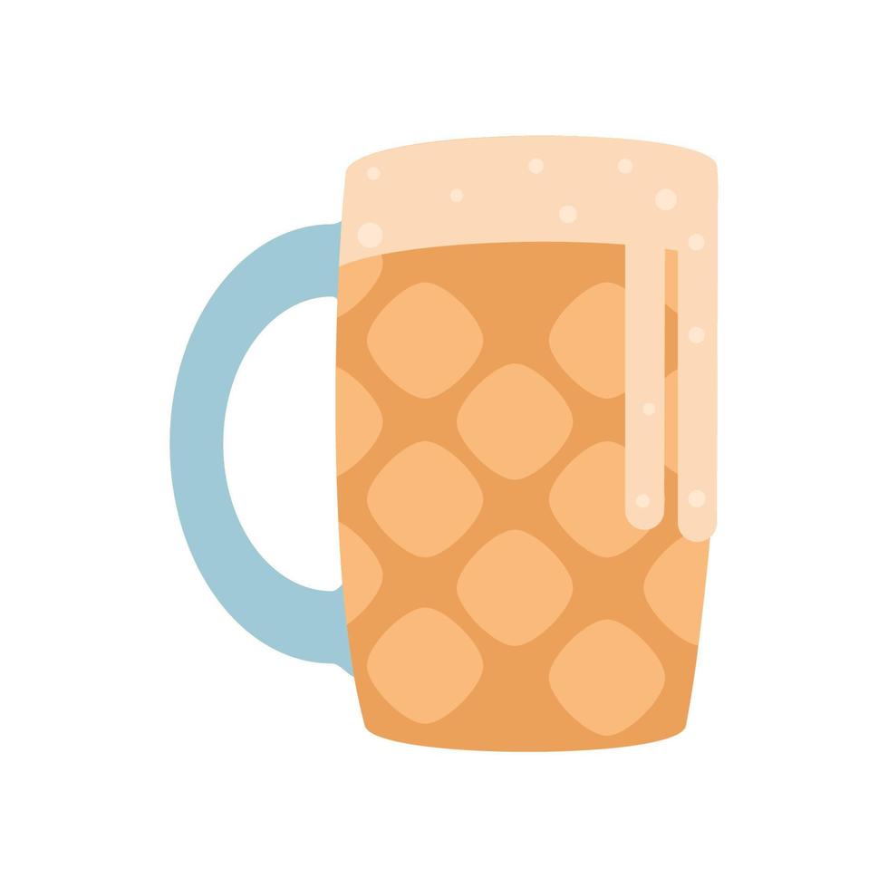 bier mok drinken vector