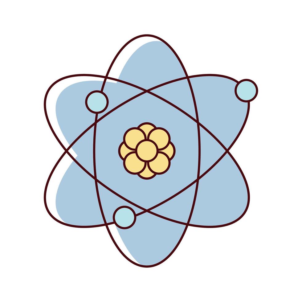 atoom biologie wetenschap vector