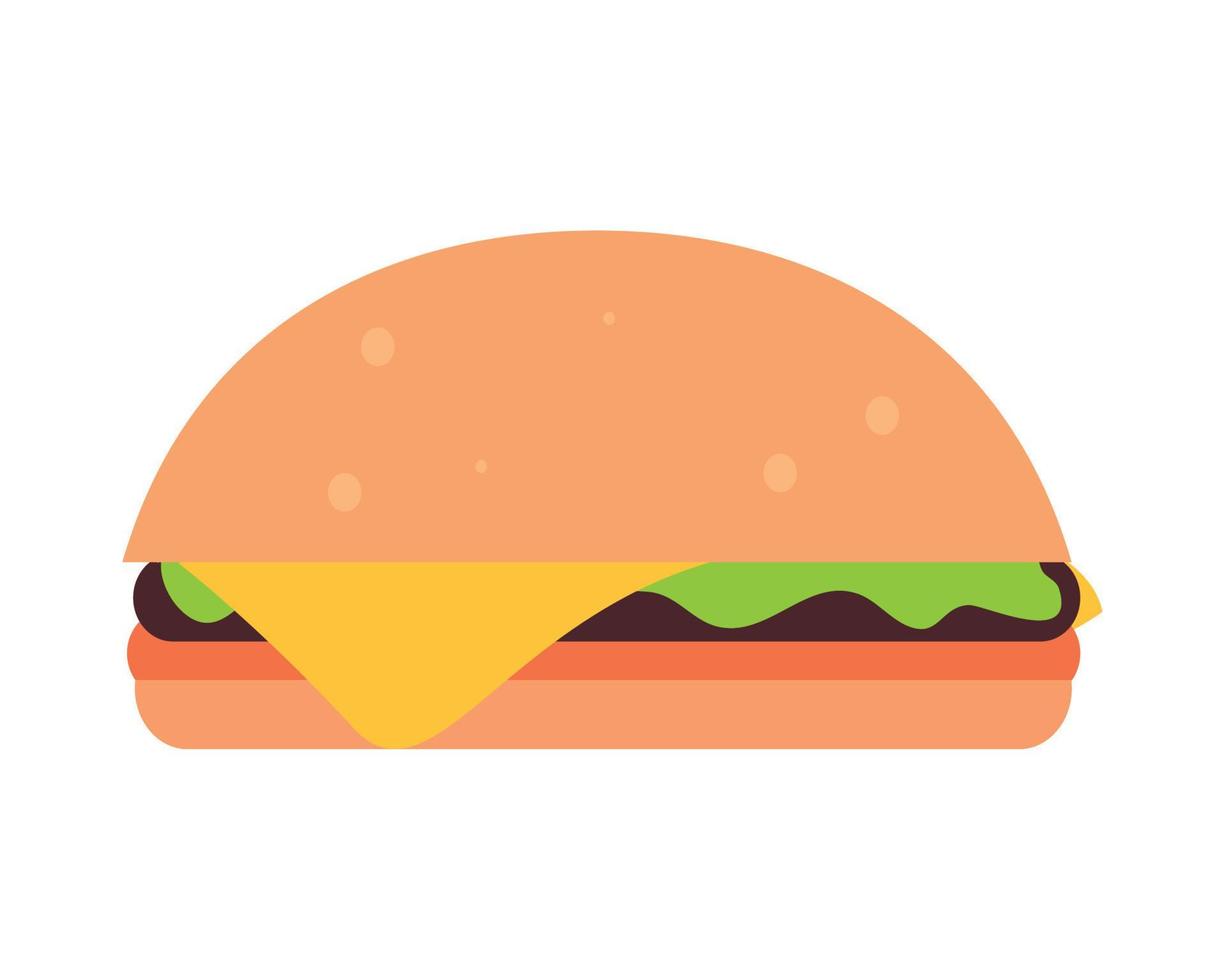 fastfoodburger vector