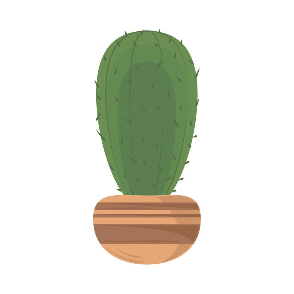 ingemaakte cactus icoon vector