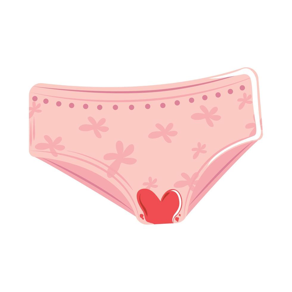 menstruatie vrouwelijke panty vector