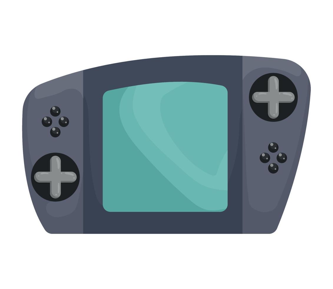 draagbare videogameconsole vector