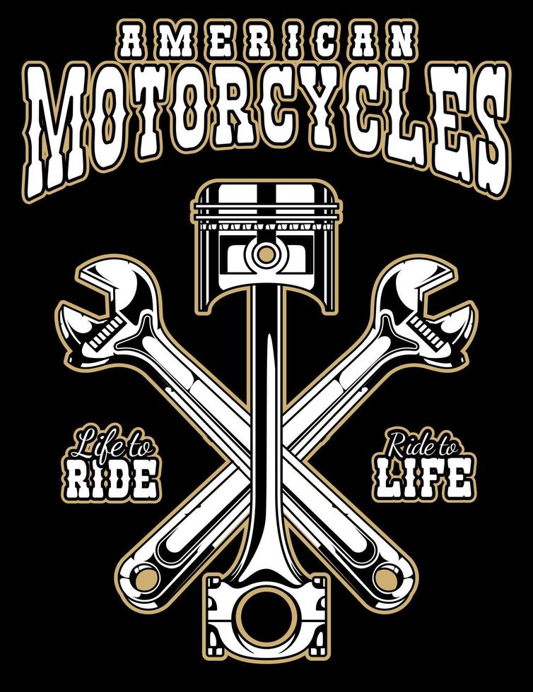 motorclub vector stock illustratie logo