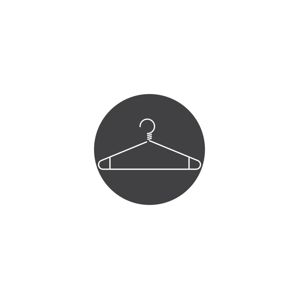 hanger icoon. element van kleding en accessoires. vector