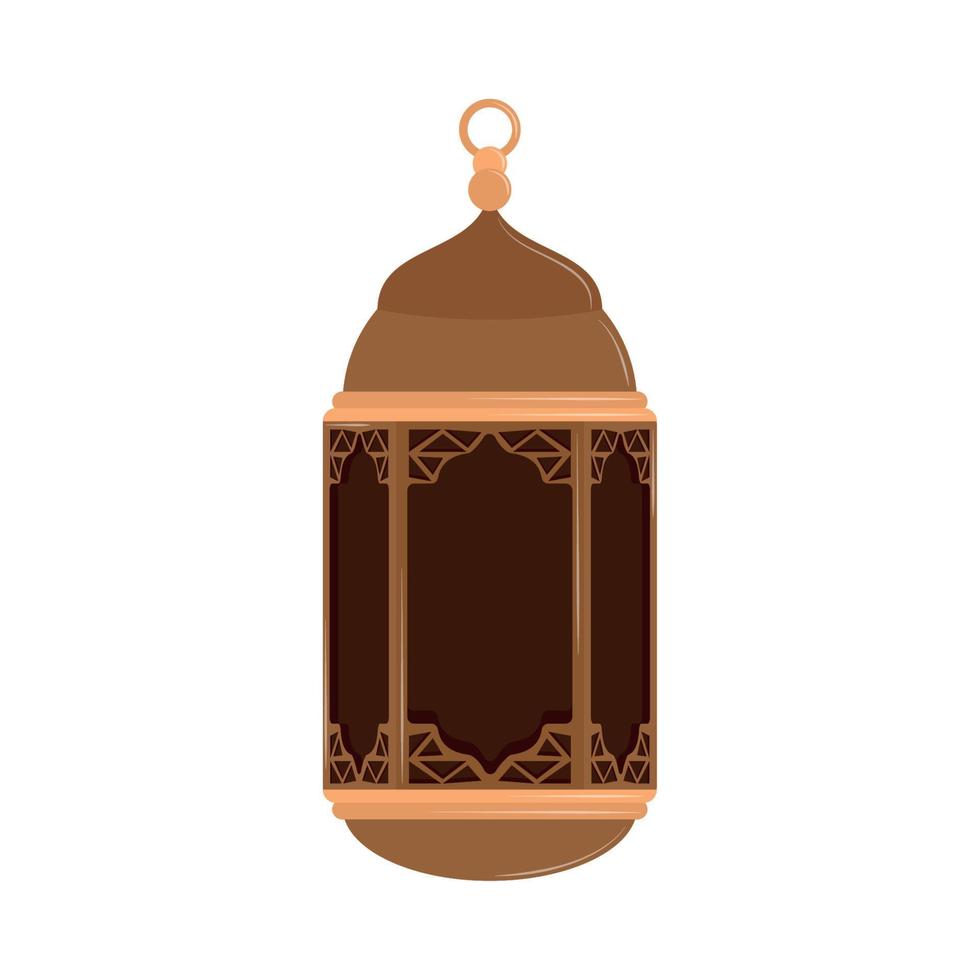 klassieke Arabische lantaarn vector