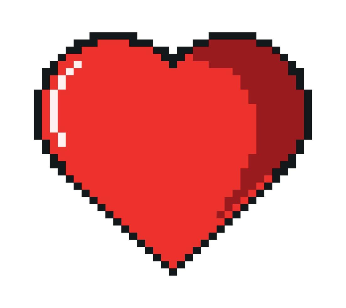 hart liefde pictogram vector