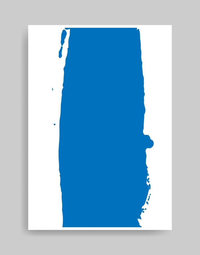 blauwe achtergrond. abstracte illustratie minimalistische stijl voor poster, boekomslag, flyer, brochure, logo. vector