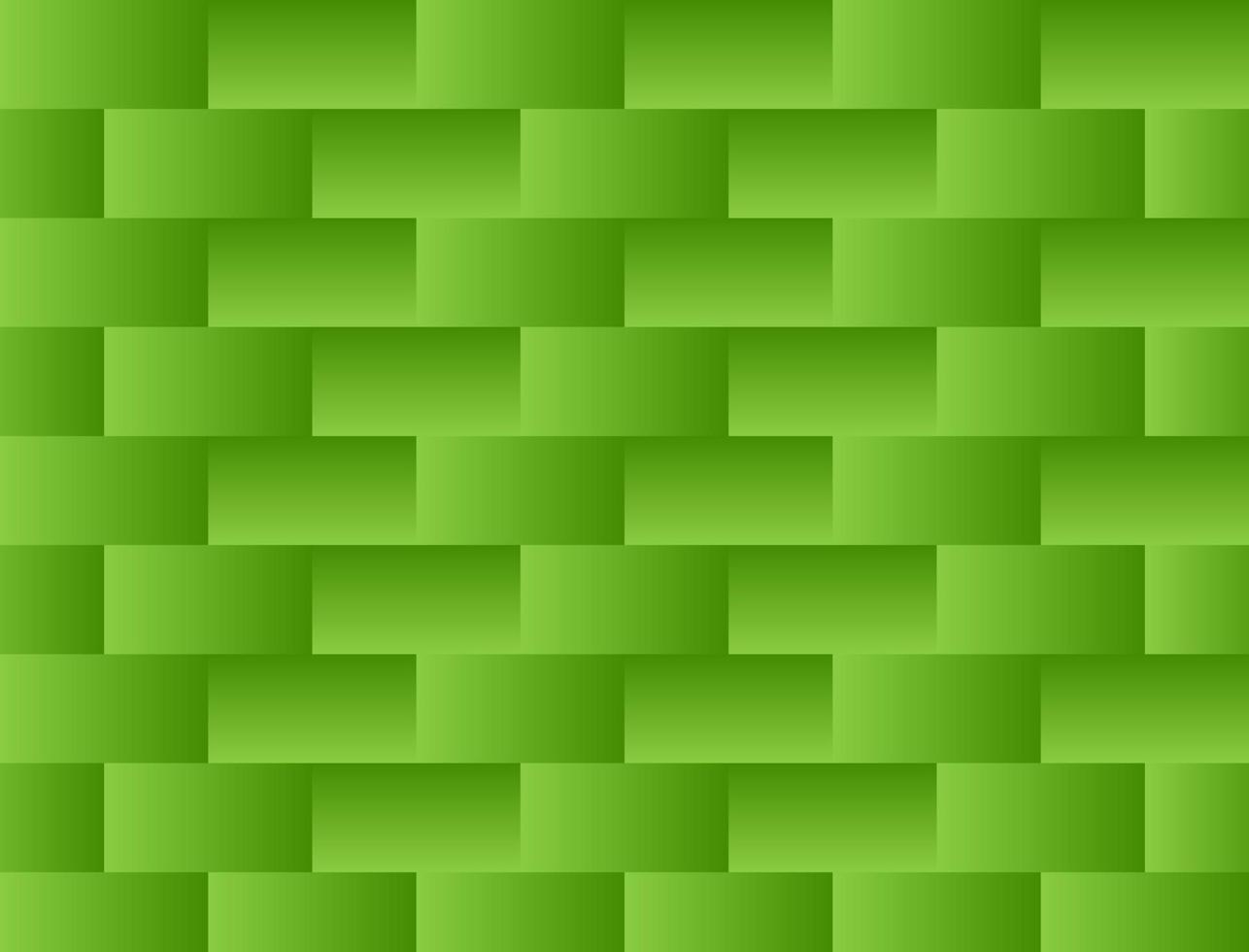 abstracte achtergrond met afwisselend groene geweven vormen vector