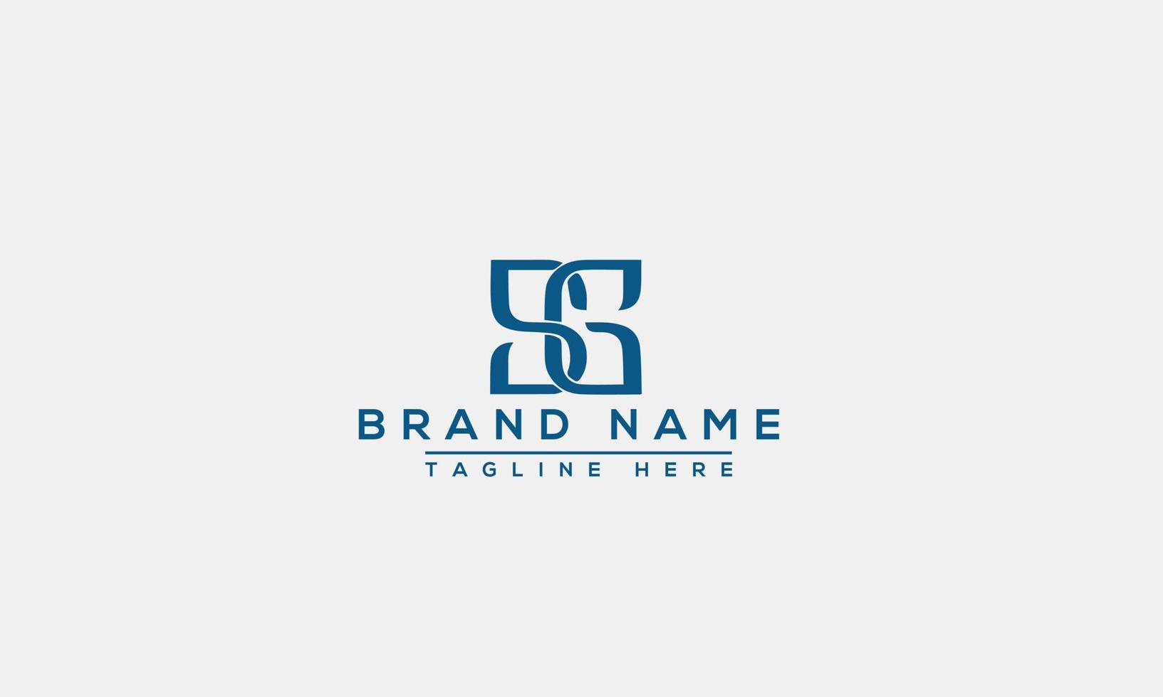 logo ontwerp brief sg. elegant modern. vectorsjabloon. vector