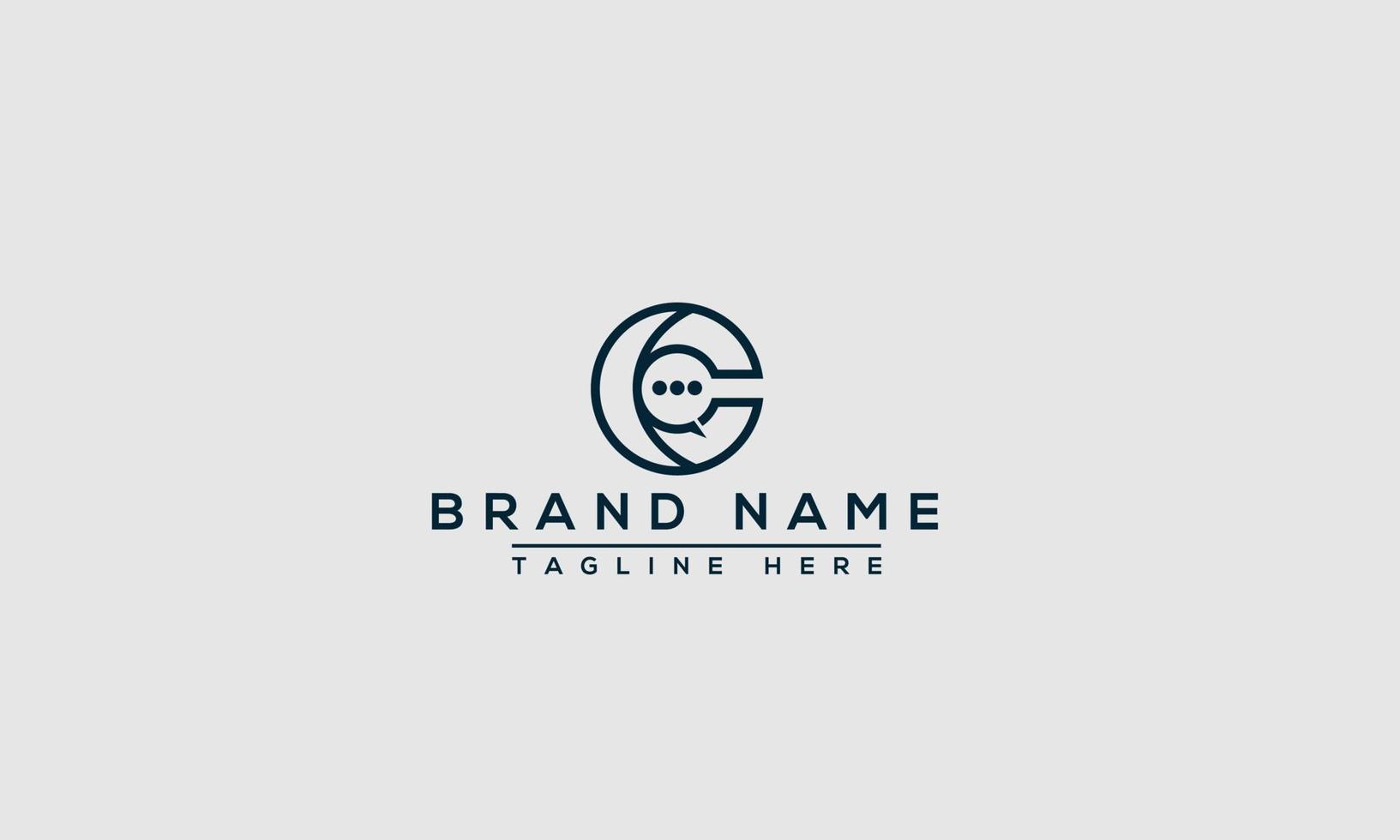 c logo ontwerp sjabloon vector grafische branding element.