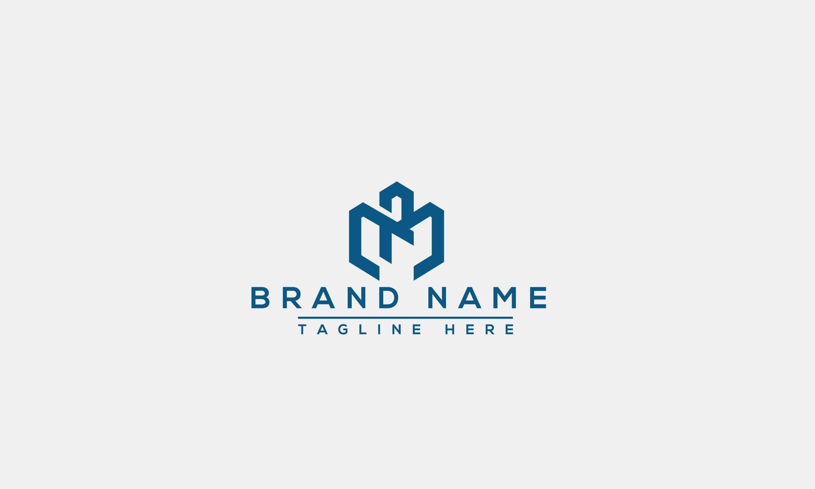 logo ontwerp brief meneer logo. elegant modern. vectorsjabloon. vector