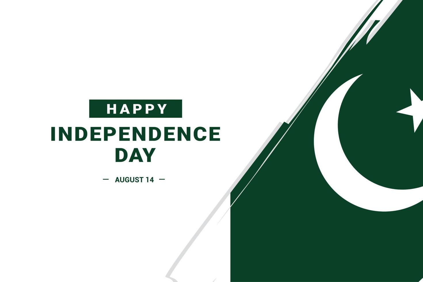 onafhankelijkheidsdag pakistan vector