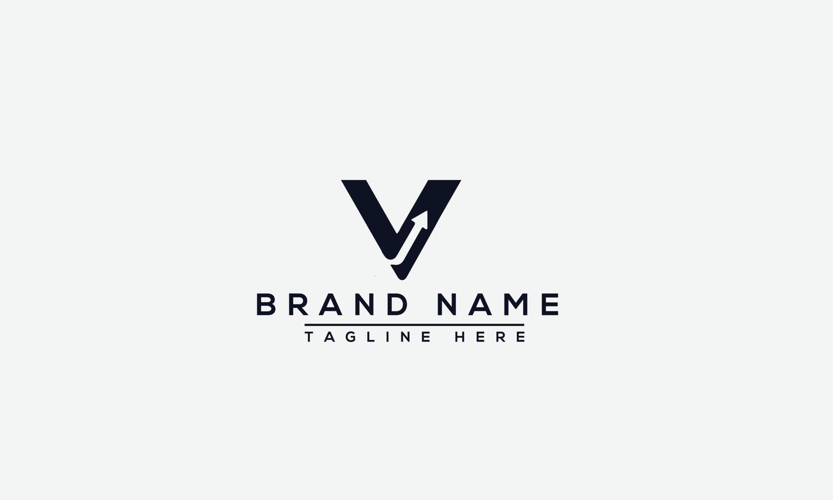 logo ontwerp letter v. elegant modern. vectorsjabloon. vector