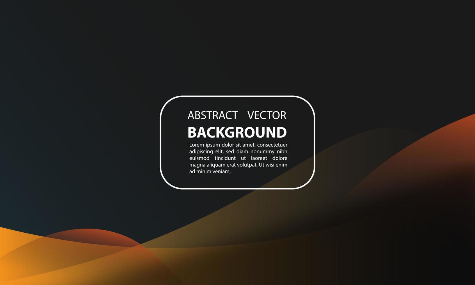 achtergrond abstract geometrisch verloop vloeibaar schaduw o oranje zwart blauw luxe eps 10 vector