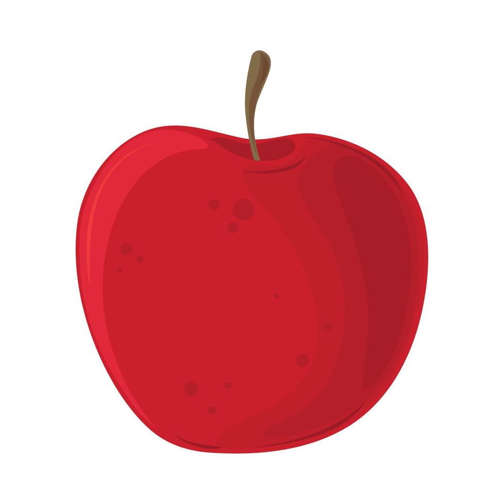 Apple fruit pictogram vector