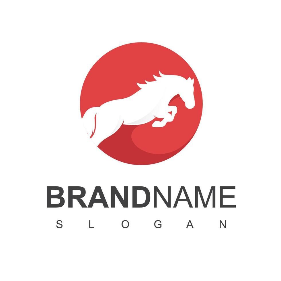 paard logo sjabloon vector